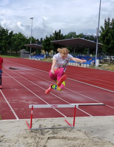 Trénink skoku do dálky